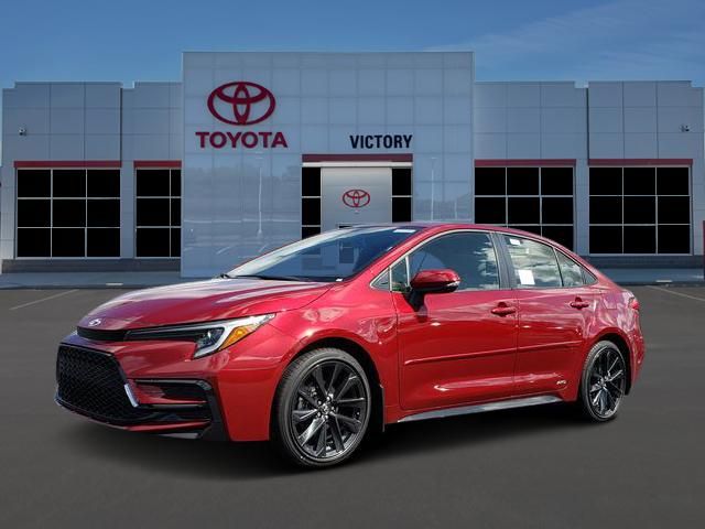 Pearl 2026 Toyota Corolla Hybrid Sedan All-Wheel Drive Continuously Variable Transmission