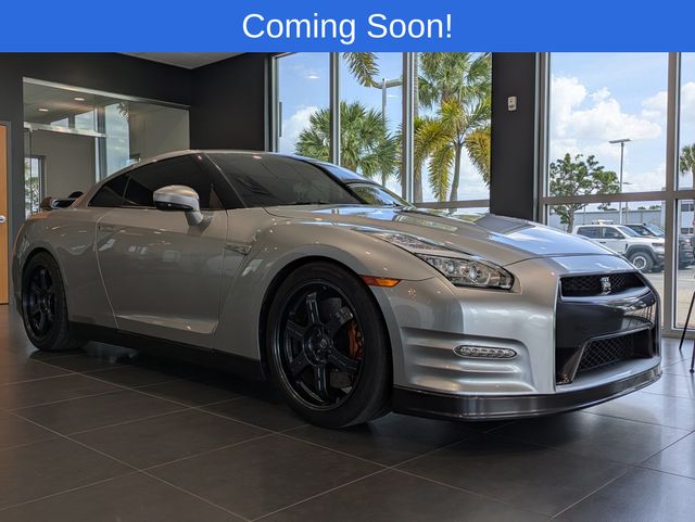 Super Silver 3-Coat Metallic 2015 Nissan GT-R Black Edition Coupe All-Wheel Drive 6-Speed Automatic