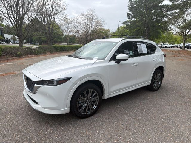 Rhodium White Metallic 2025 Mazda CX-5 2.5 Turbo Signature AWD SUV / Crossover All-Wheel Drive 6-Speed Automatic