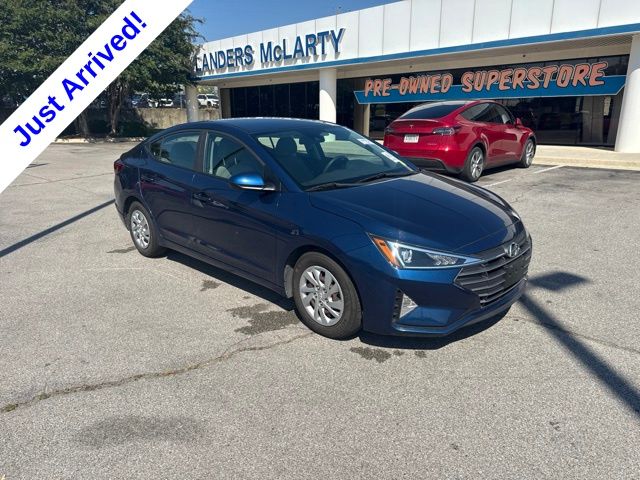 Lakeside Blue 2020 Hyundai Elantra Sedan Front-Wheel Drive Continuously Variable Transmission