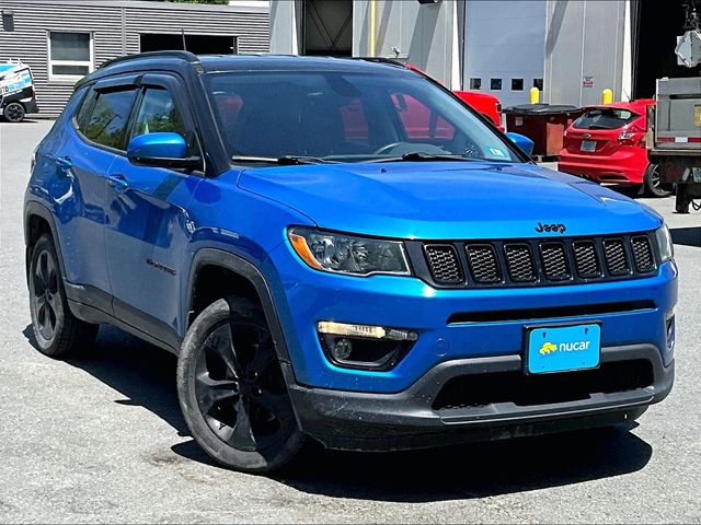Laser Blue Pearlcoat 2018 Jeep Compass Altitude 4WD SUV / Crossover Four-Wheel Drive 9-Speed Automatic