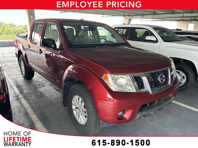 Cayenne Red 2018 Nissan Frontier Pickup Truck Four-Wheel Drive 5-Speed Automatic Overdrive