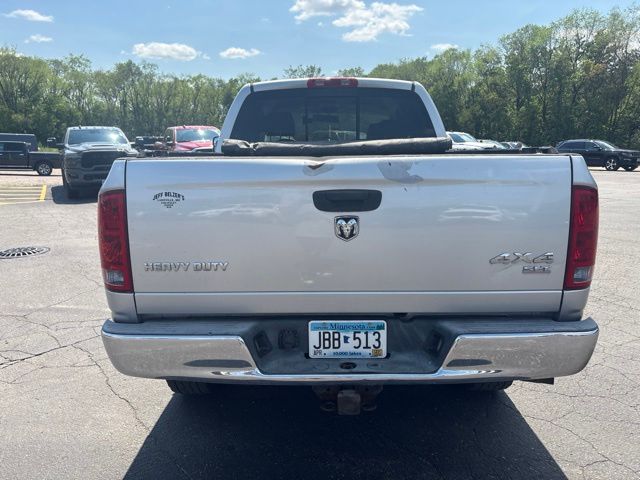 2006 Bright Silver Metallic Clearcoat Dodge Ram 2500 SLT 4X4 Truck