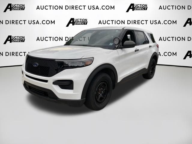 Oxford White 2021 Ford Explorer SUV / Crossover All-Wheel Drive Automatic