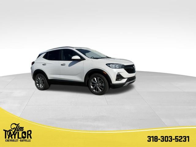 White Frost Tricoat 2021 Buick Encore GX SUV / Crossover Front-Wheel Drive Continuously Variable Transmission