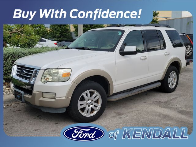 White Suede 2010 Ford Explorer SUV / Crossover 4X2 5-Speed Automatic