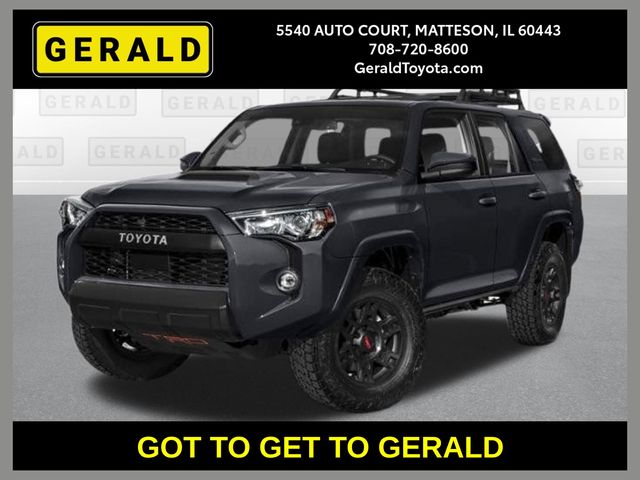 Midnight Black Metallic 2020 Toyota 4Runner SUV / Crossover Four-Wheel Drive 5-Speed Automatic Overdrive