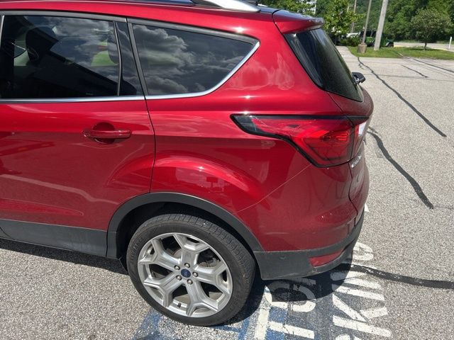2019 Ford Escape Titanium Red at John Sisson Motors