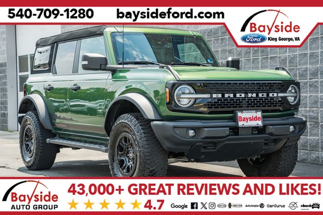 Eruption Green Metallic 2022 Ford Bronco SUV / Crossover Four-Wheel Drive Automatic