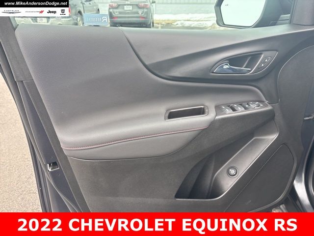Iron Gray Metallic 2022 Chevrolet Equinox RS with 1RS FWD SUV / Crossover Front-Wheel Drive 6-Speed Automatic Overdrive