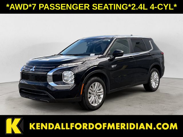 Black 2025 Mitsubishi Outlander Hybrid Plug-in SUV / Crossover All-Wheel Drive 1-Speed Automatic
