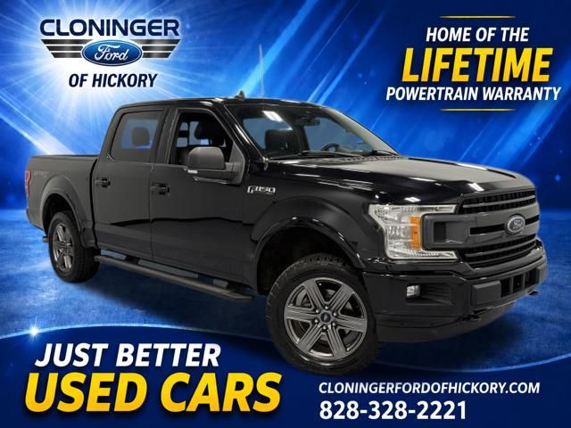 Agate Black Metallic 2020 Ford F-150 Pickup Truck Four-Wheel Drive Automatic