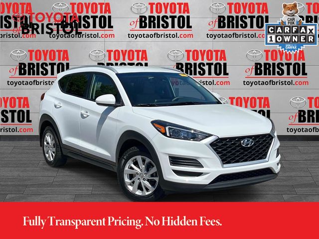 Winter White 2020 Hyundai Tucson SUV / Crossover All-Wheel Drive 6-Speed Automatic