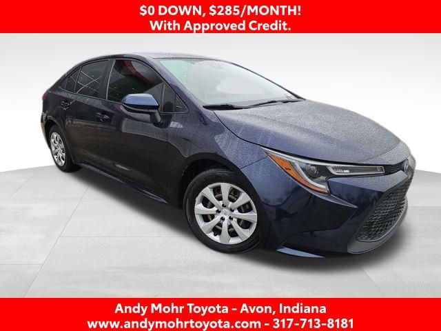 Blueprint 2020 Toyota Corolla LE FWD Sedan Front-Wheel Drive Continuously Variable Transmission