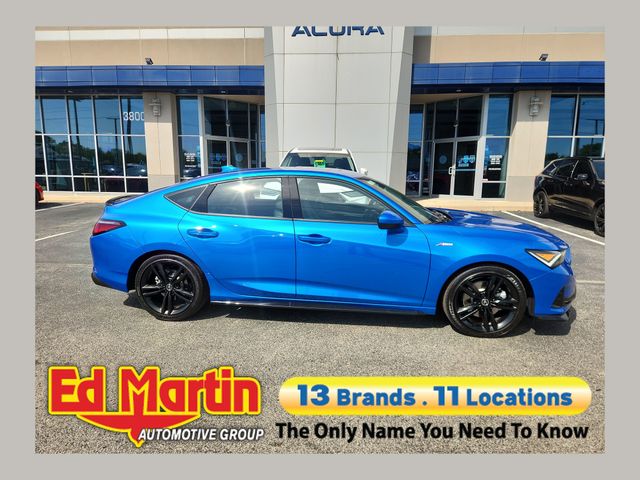 Blue 2026 Acura Integra Hatchback Front-Wheel Drive Continuously Variable Transmission