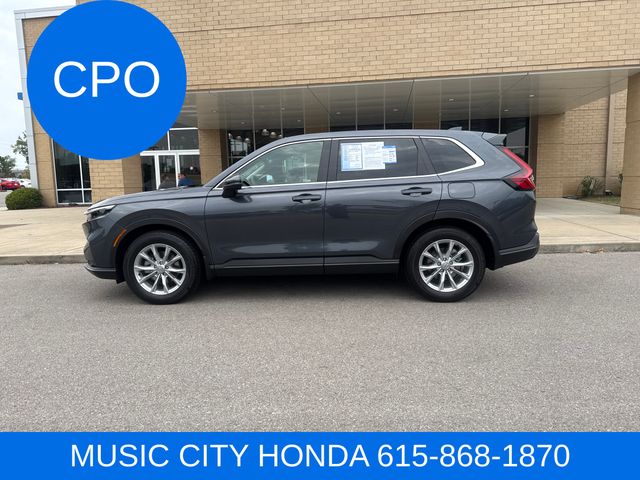 Meteorite Gray Metallic 2024 Honda CR-V SUV / Crossover All-Wheel Drive Continuously Variable Transmission