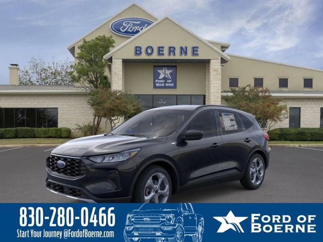 Black 2025 Ford Escape Hybrid ST-Line FWD SUV / Crossover Front-Wheel Drive Continuously Variable Transmission