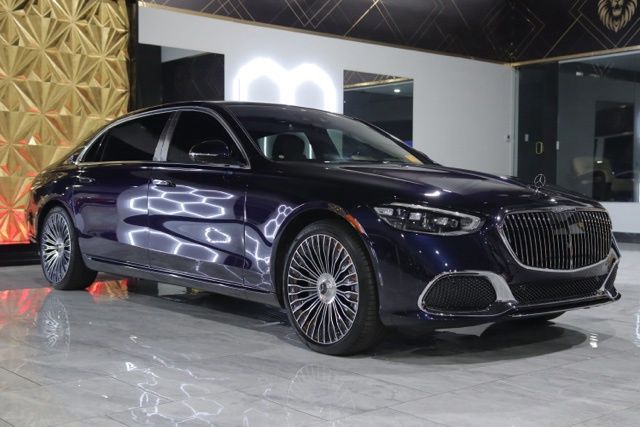 Nautical Blue Metallic 2025 Mercedes-Benz S-Class Sedan All-Wheel Drive 9-Speed Automatic