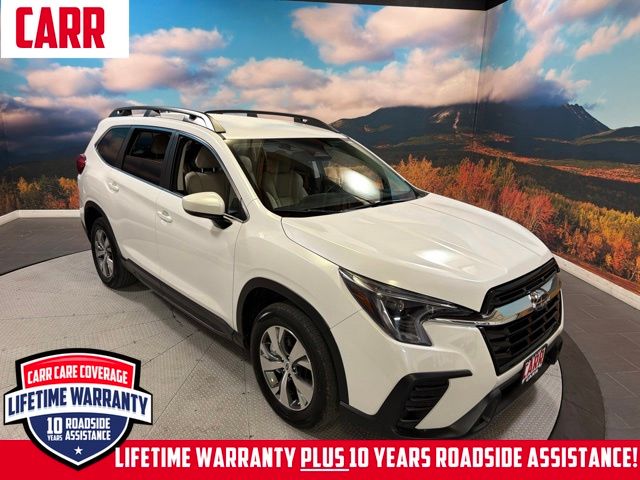 Crystal White Pearl 2024 Subaru Ascent SUV / Crossover All-Wheel Drive Continuously Variable Transmission