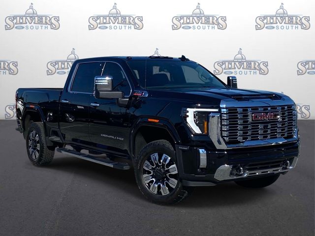 Onyx Black 2026 GMC Sierra 2500HD Denali Crew Cab 4WD Pickup Truck Four-Wheel Drive Automatic