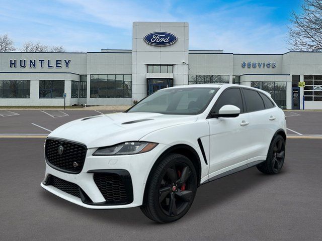 White 2023 Jaguar F-PACE SUV / Crossover All-Wheel Drive 8-Speed Automatic