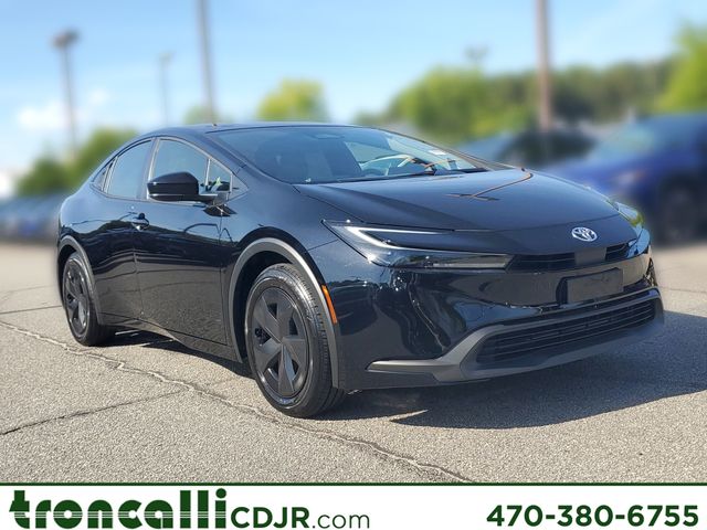 Midnight Black Metallic 2024 Toyota Prius Hatchback Front-Wheel Drive Continuously Variable Transmission