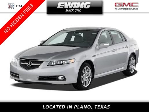 White 2008 Acura TL Sedan Front-Wheel Drive 5-Speed Automatic