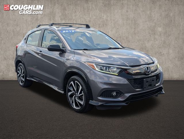 Gray (Modern Steel Metallic) 2019 Honda HR-V SUV / Crossover All-Wheel Drive Continuously Variable Transmission