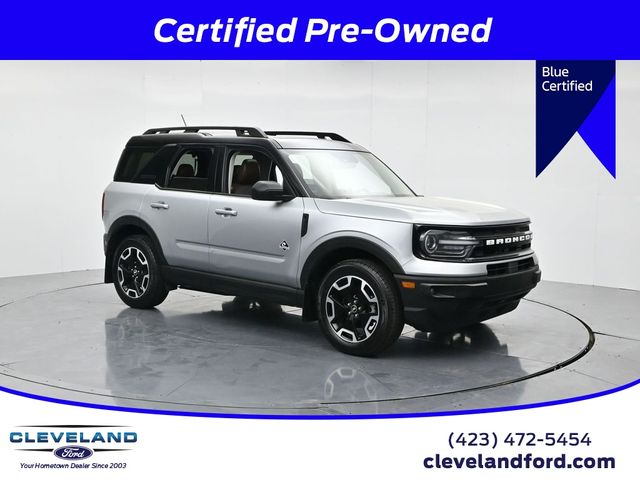 Silver Metallic 2022 Ford Bronco Sport Outer Banks AWD SUV / Crossover All-Wheel Drive 8-Speed Automatic
