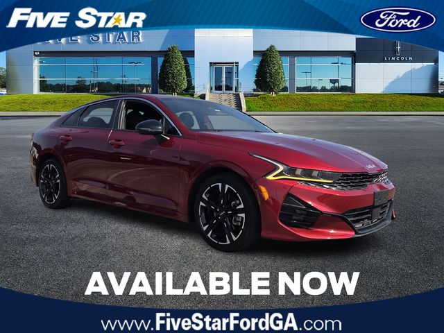 Passion Red 2023 Kia K5 GT-Line FWD Sedan Front-Wheel Drive 8-Speed Automatic