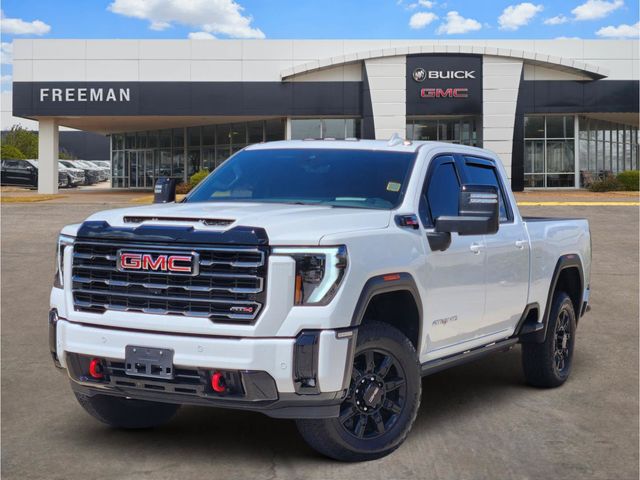 Summit White 2025 GMC Sierra 2500HD Pickup Truck Four-Wheel Drive Automatic