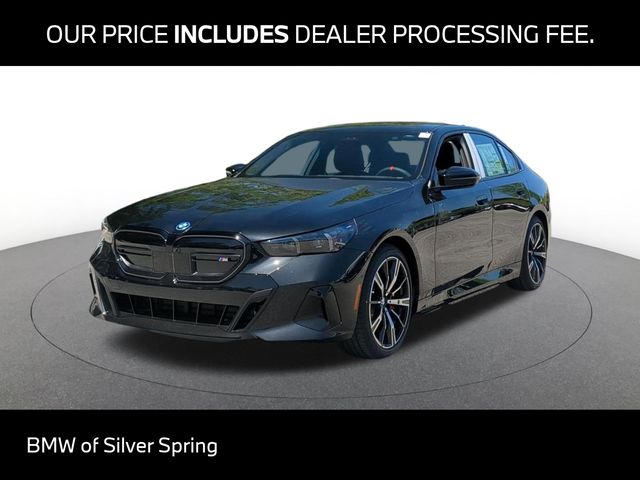 Black Sapphire Metallic 2026 BMW i5 M60 AWD Sedan Automatic