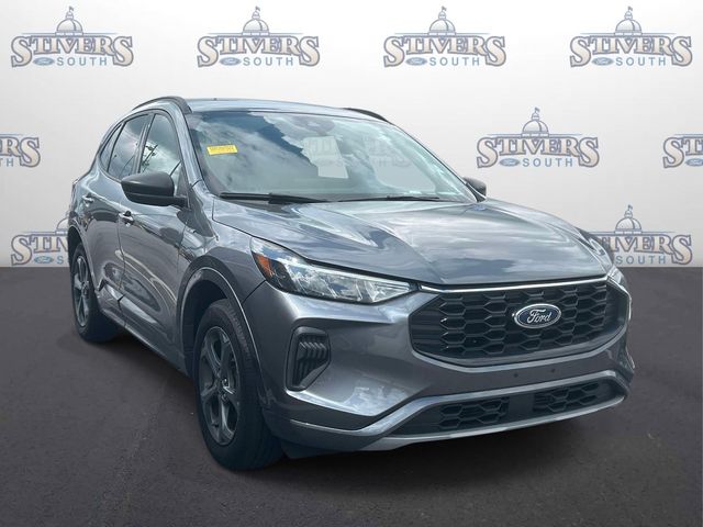 Gray Metallic 2024 Ford Escape SUV / Crossover All-Wheel Drive 8-Speed Automatic