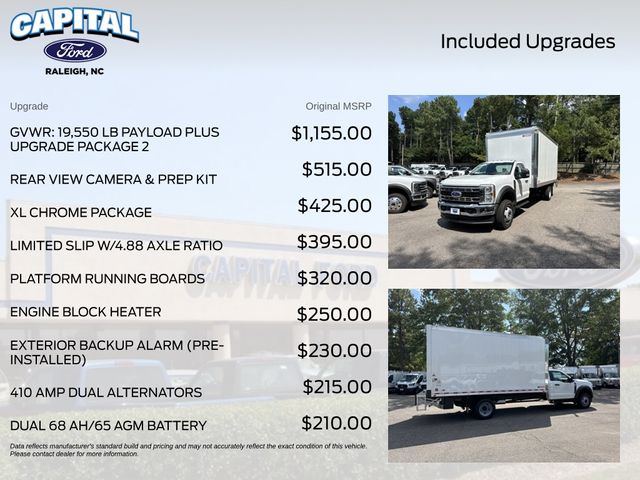 New 2026 White Ford 16FT BOX/LIFTGATE image 3
