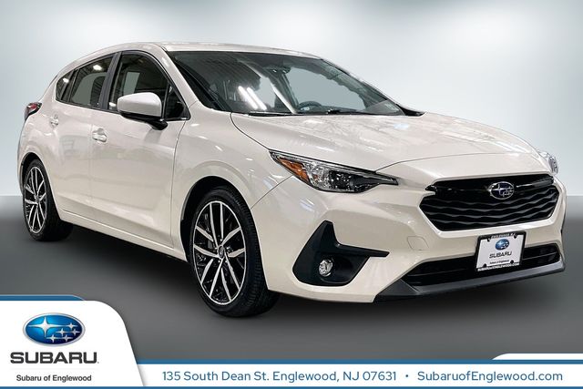 Crystal White Pearl 2024 Subaru Impreza Wagon All-Wheel Drive Continuously Variable Transmission