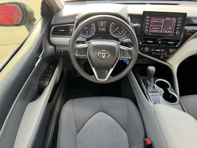 2024 Toyota Camry LE Red at Bayway Cadillac of The Woodlands