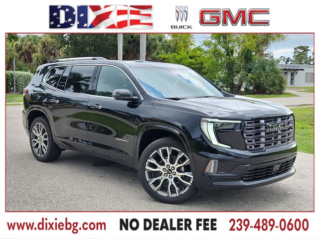 Black (Ebony Twilight Metallic) 2026 GMC Acadia SUV / Crossover Front-Wheel Drive 8-Speed Automatic