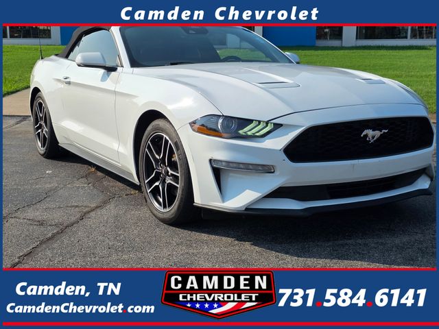 Oxford White 2023 Ford Mustang Convertible Rear-Wheel Drive Automatic