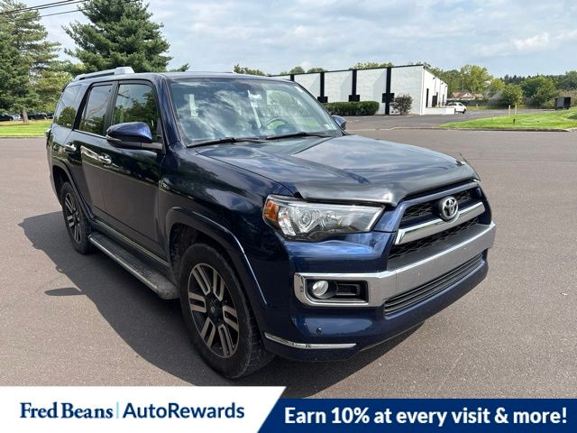 Nautical Blue Metallic 2017 Toyota 4Runner SUV / Crossover All-Wheel Drive 5-Speed Automatic Overdrive