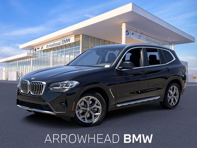 Black Sapphire Metallic 2024 BMW X3 SUV / Crossover All-Wheel Drive 8-Speed Automatic