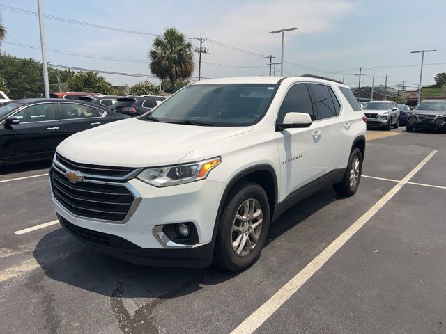 2020 Summit White Chevrolet Traverse LT FWD SUV