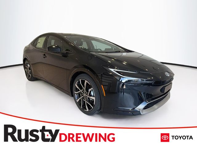 Black 2026 Toyota Prius Plug-In Hybrid Hatchback Front-Wheel Drive Continuously Variable Transmission