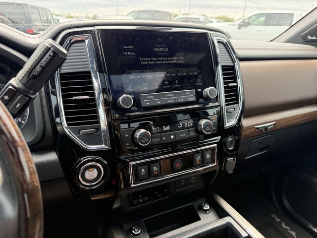 2021 Nissan Titan Platinum Reserve Red at Cook Ford