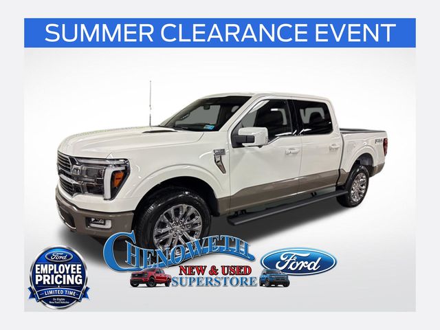 Brown 2026 Ford F-150 King Ranch SuperCrew 4WD Pickup Truck Four-Wheel Drive Automatic