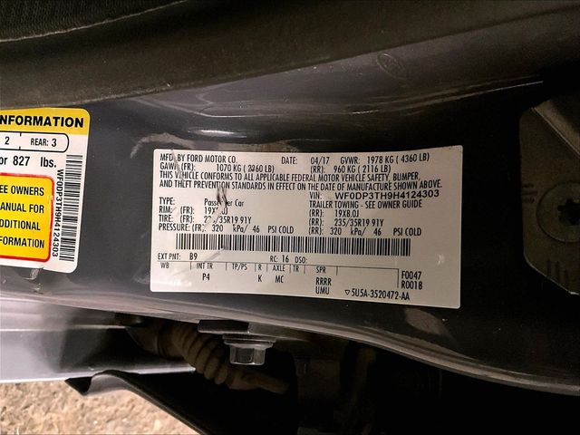 2017 Ford Focus RS Gray at Klick Lewis Buick Chevrolet