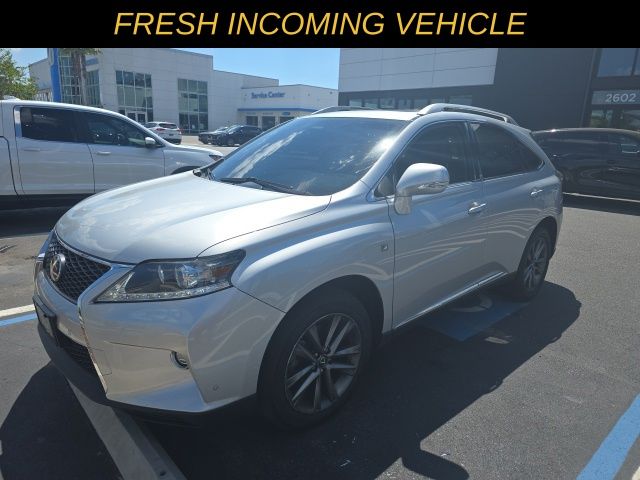 Silver Lining Metallic 2015 Lexus RX 350 F Sport AWD SUV / Crossover All-Wheel Drive 6-Speed Automatic