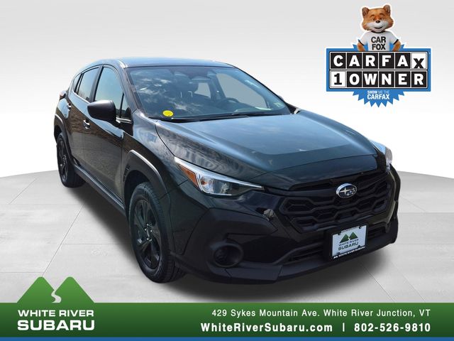 Crystal Black Silica 2024 Subaru Crosstrek AWD SUV / Crossover All-Wheel Drive Continuously Variable Transmission