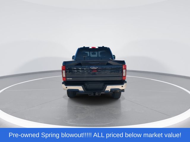 Used 2021 Blue Ford Lariat image 7