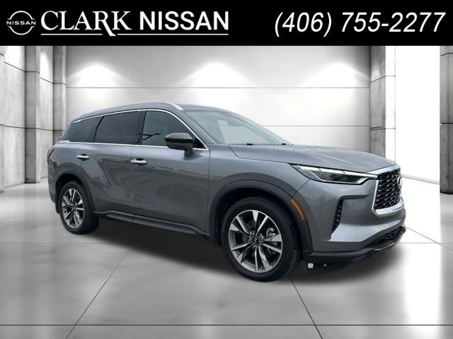 Gray (Graphite Shadow) 2025 INFINITI QX60 SUV / Crossover All-Wheel Drive 9-Speed Automatic