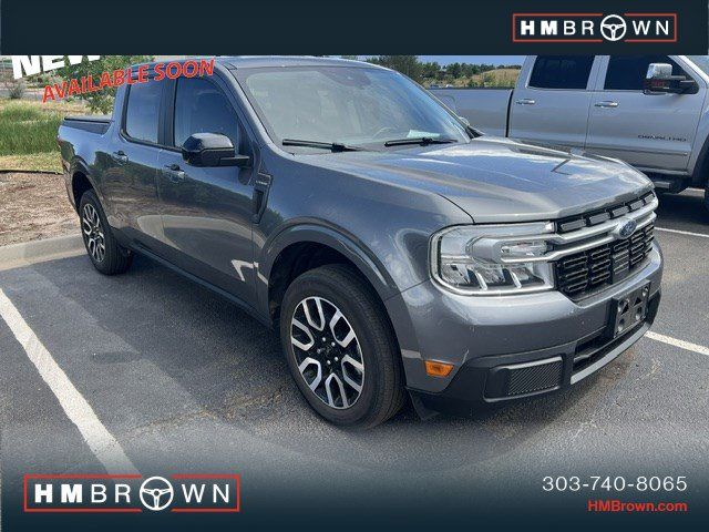 Gray Metallic 2024 Ford Maverick Pickup Truck All-Wheel Drive 8-Speed Automatic
